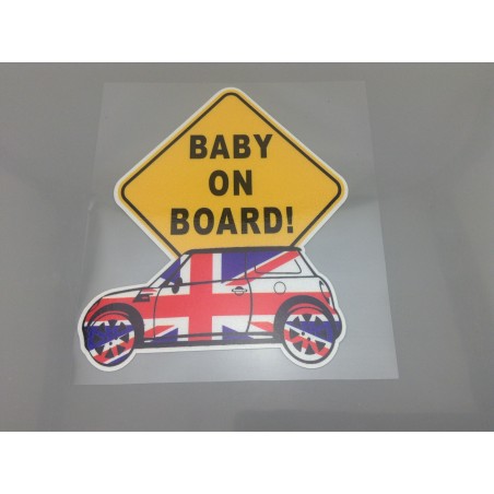 VINILO Baby on Board MINI