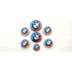 Juego de 7 emblemas BMW performance
