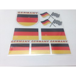 VINILO Set Banderas Alemanas