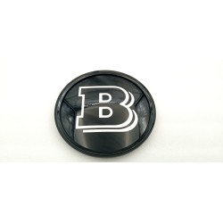 EMBLEMA DELANTERO BRABUS NEGRO 18CM