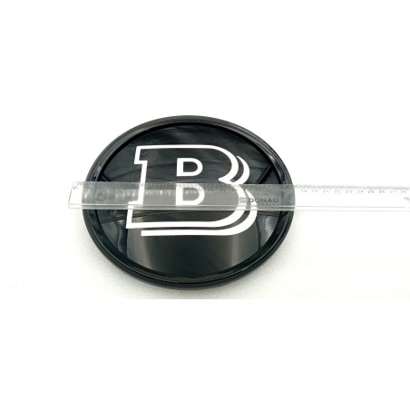 EMBLEMA DELANTERO BRABUS NEGRO 18CM