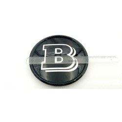 EMBLEMA DELANTERO BRABUS NEGRO 20CM