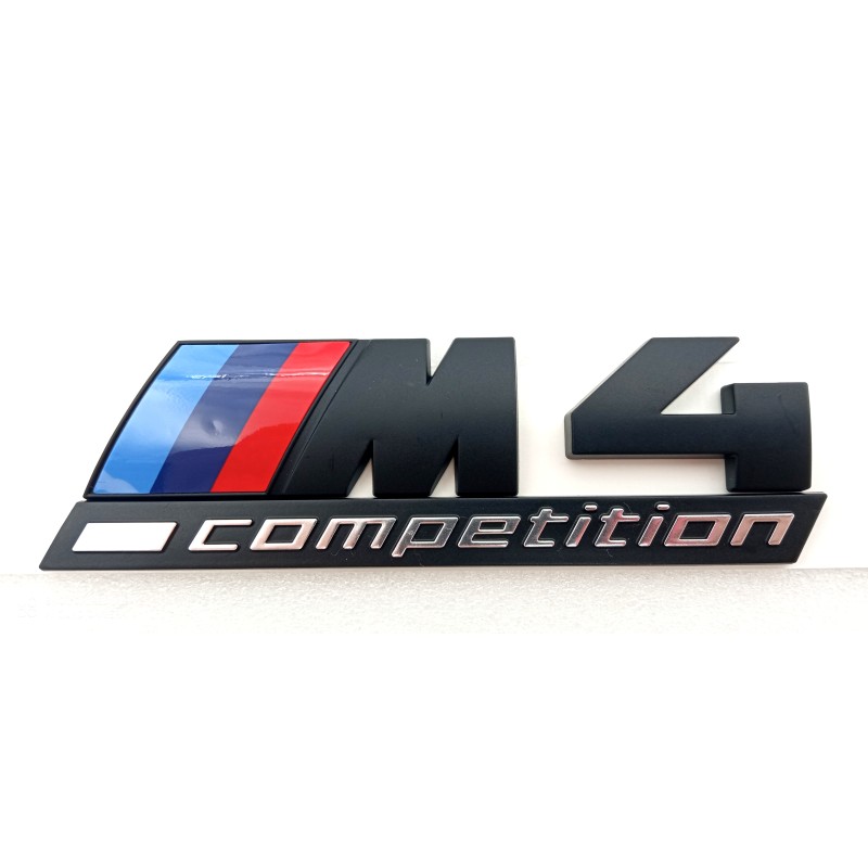 EMBLEMA TRASERO BMW M4 COMPETITION NEGRO