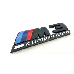 EMBLEMA TRASERO BMW M3 COMPETITION NEGRO