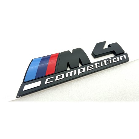 EMBLEMA TRASERO BMW M4 COMPETITION NEGRO