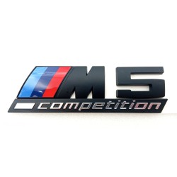 EMBLEMA TRASERO BMW M5 COMPETITION NEGRO