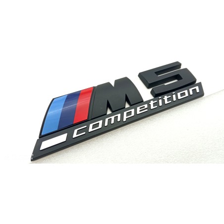 EMBLEMA TRASERO BMW M5 COMPETITION NEGRO