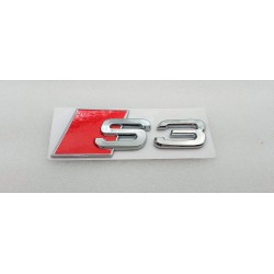 Emblema trasero letras s3 audi cromadas