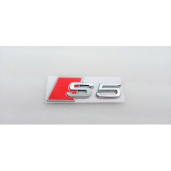 EMBLEMA TRASERO LETRAS S5 AUDI CROMADAS