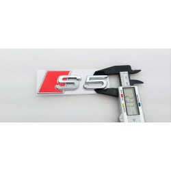 EMBLEMA TRASERO LETRAS S5 AUDI CROMADAS