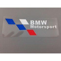 VINILO BMW MOTORSPORT letra blanca