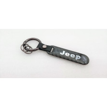 LLAVERO DE CARBONO CON LOGO JEEP