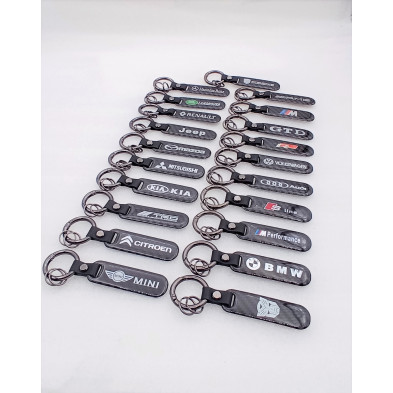 LLAVERO de CARBONO con LOGO KIA Perfecto para regalo!