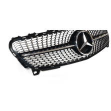 PARRILLA MERCEDES DIAMANTE CROMADA CLASE A W176