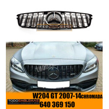 PARRILLA MERCEDES GT AMG CROMADA CLASE C W204