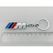 LLAVERO METALICO BMW M CROMADO Perfecto para regalo!