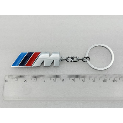 LLAVERO METALICO BMW M CROMADO Perfecto para regalo!
