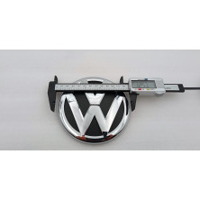 EMBLEMA DELANTERO VOLKSWAGEN 125MM CROMADO