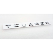 EMEBLEMA LOGO TRASERO VOLKSWAGEN TOUAREG PLATA