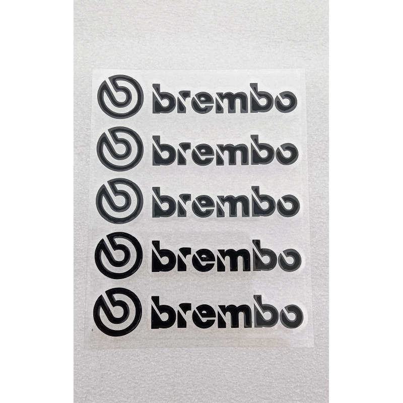 PEGATINAS PINZAS DE FRENO BREMBO NEGRO