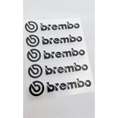 PEGATINAS PINZAS DE FRENO BREMBO NEGRO