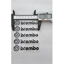 PEGATINAS PINZAS DE FRENO BREMBO NEGRO