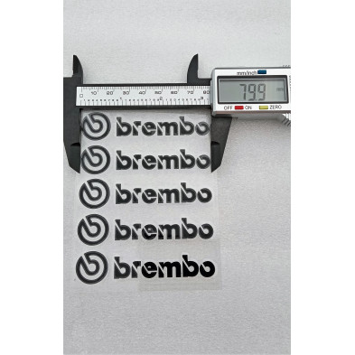 PEGATINAS PINZAS DE FRENO BREMBO NEGRO