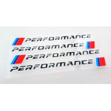 VINILO PEGATINAS PINZAS DE FRENO BMW PERFORMANCE NEGRO