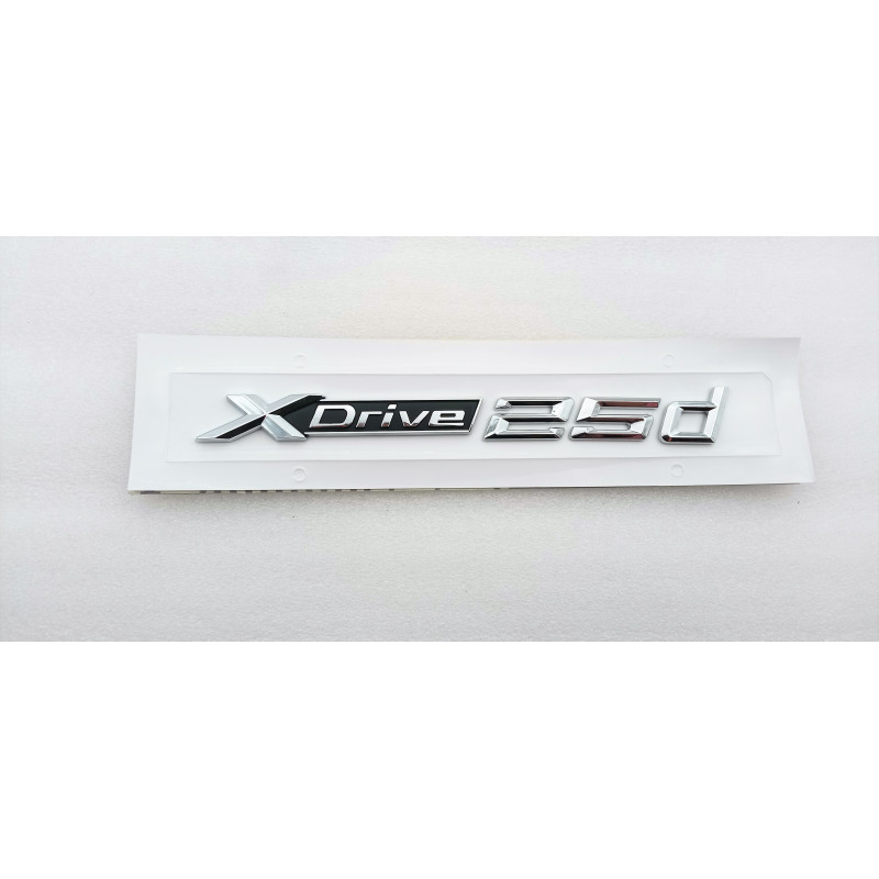 Emblema Letras bmw XDRIVE 25d