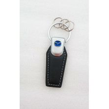 LLAVERO DE CUERO CON LOGO DE MAZDA Perfecto para regalo!