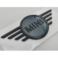 EMBLEMA DELANTERO MINI F55 F56 F57 NEGRO OEM: 51142465241