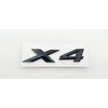 Emblema trasero BMW X4 Negro