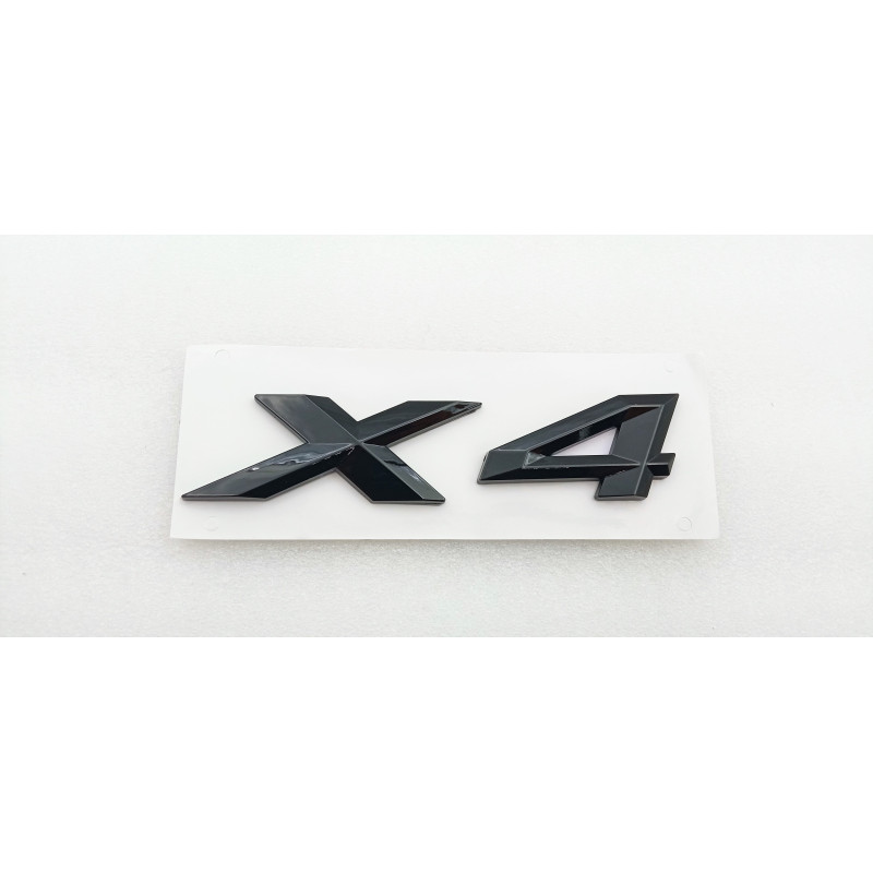 EMBLEMA TRASERO BMW X4 NEGRO