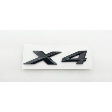 EMBLEMA TRASERO BMW X4 NEGRO