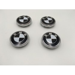 Centro de rueda BMW negro 60mm