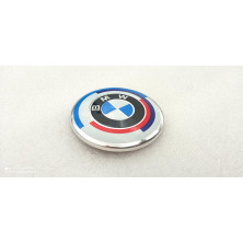 EMBLEMA VOLANTE 47mm BMW blanco modelo 2022