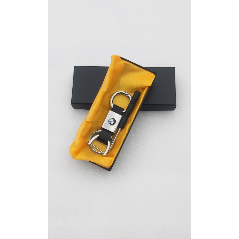 Llavero de cuero con logo bmw Perfecto para regalo!