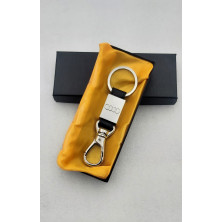 Llavero audi metal cromado y cuero Perfecto para regalo!