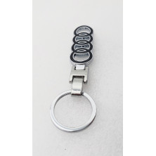 Llavero metalico audi negro Perfecto para regalo!