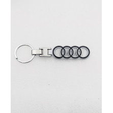 Llavero metalico audi negro Perfecto para regalo!