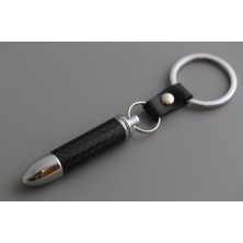 Llavero bala carbono negra Perfecto para regalo!