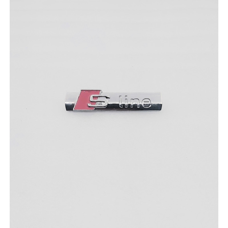 EMBLEMA DE PARRILLA AUDI SLINE CROMADO