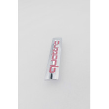 EMBLEMA DE PARRILLA AUDI QUATTRO ROJO