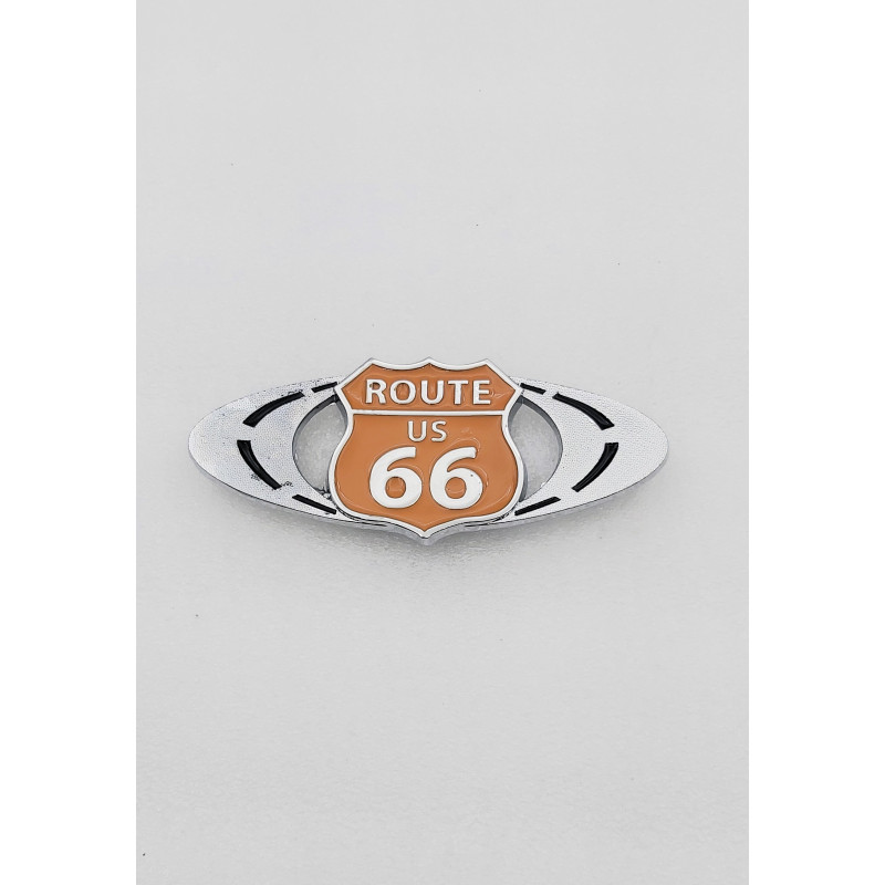 Emblema de parrilla delantera route 66