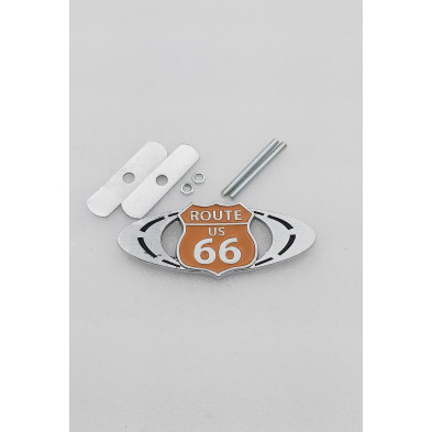 Emblema de parrilla delantera route 66