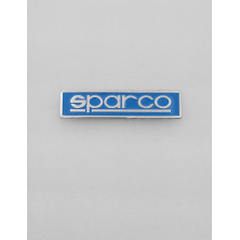 Emblema parrilla Sparco azul