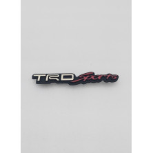 Emblema de parrilla Toyota TRD Sports blanco y rojo