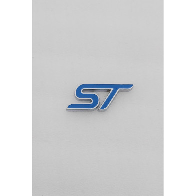 EMBLEMA DE PARRILLA FORD ST AZUL