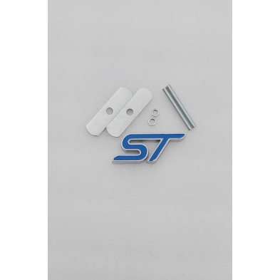 EMBLEMA DE PARRILLA FORD ST AZUL