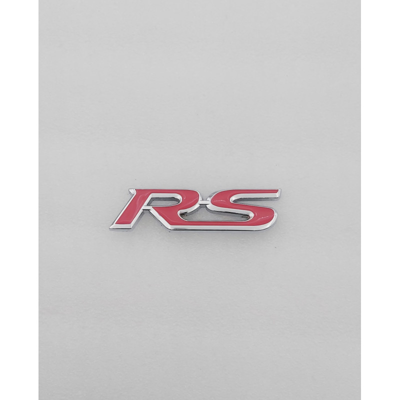 EMBLEMA DE PARRILLA RS ROJO